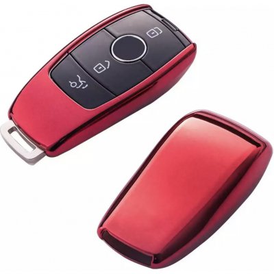 Silikonový kryt pro klíč Mercedes Benz červený EIC 201 – Zboží Mobilmania