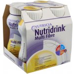 NUTRIDRINK MULTI FIBRE S PŘÍCHUTÍ VANILKOVOU POR SOL 4X200ML – Hledejceny.cz