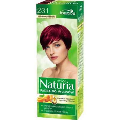 Joanna Naturia Color 231 červený rybíz – Sleviste.cz