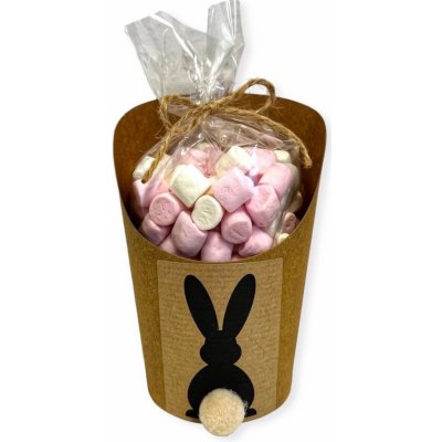 Nutworld Mini marshmellow v celofánku a kelímku se zajíčkem 70 g – Zbozi.Blesk.cz