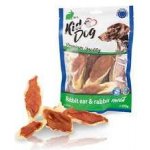 KIDDOG králičí ucho plněné králičím masíčkem 250 g – Zboží Dáma