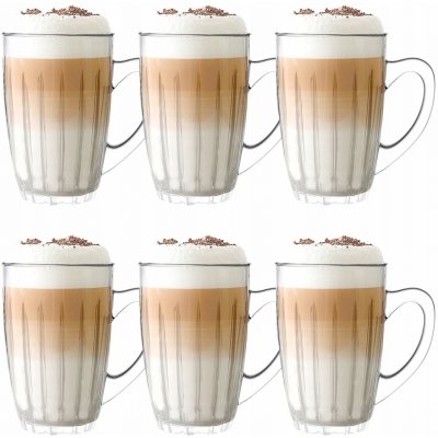Altom Design Sklenice na latte 6 x 310 ml – Zboží Dáma