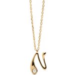 PDPaola Pozlacený náhrdelník písmeno "N" CO01-B87-U – Zbozi.Blesk.cz