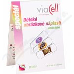 Viacell D122F Dětské obrázkové náplasti 20 ks – Zboží Dáma