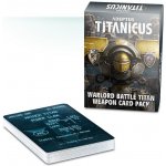 GW Adeptus Titanicus Warlord Battle Titan Weapon Card Pack – Hledejceny.cz
