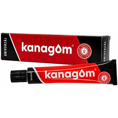 Kanagom Univerzál lepidlo na papír, kůži, textil, dřevo, porcelán a keramiku 40 g – Zboží Dáma