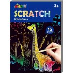 Škrabací kniha aktivit mini Dinosauři – Hledejceny.cz