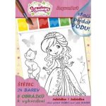 AKIM Omalovánka A4 Akim AquaArt stačí přidat vodu! Strawberry Shortcake 468631 – Hledejceny.cz