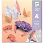 Djeco origami Zvířecí rodinky – Zboží Mobilmania