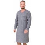M-Max baltazar 610 noční košile dlouhý rukáv šedá – Zboží Dáma