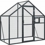 vidaXL Voliéra 179 x 100 x 185 cm hliník – Zboží Dáma