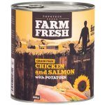 Topstein Farm Fresh CHICKEN & SALMON & Potato 0,8 kg – Zboží Mobilmania