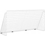 Greatstore Fotbalová branka se sítí bílá 366 x 122 x 182 cm ocel – Zboží Mobilmania