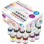 Food Colours Tekuté barvivo 12 ks vícebarevných 240 g – Zboží Dáma