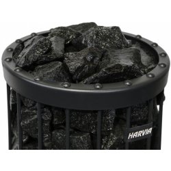 Harvia 5-10 cm 20 kg černý vulkanit