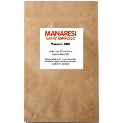 Manaresi Vzorek Oro zrnková 50 g – Hledejceny.cz