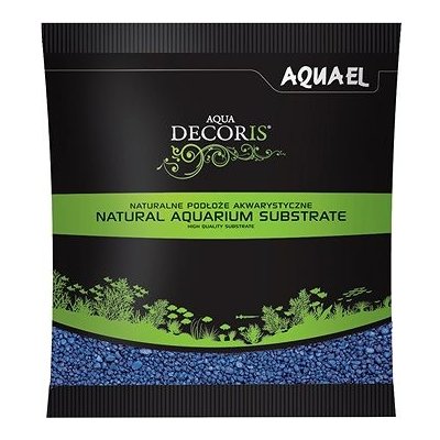 Aquael Aqua Decoris blue 2-3 mm 1 kg – Zboží Mobilmania