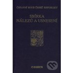 Sbírka nálezů a usnesení ÚS ČR svazek 28 – Hledejceny.cz