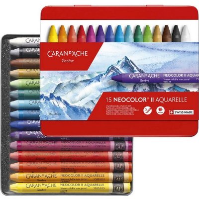 Neocolor Sada akvarelových pastelů II 15 ks – Zboží Mobilmania