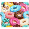Pouzdro a kryt na mobilní telefon Pouzdro iSaprio Flip s kapsičkami na karty - Donuts Pattern 02 Samsung Galaxy A40