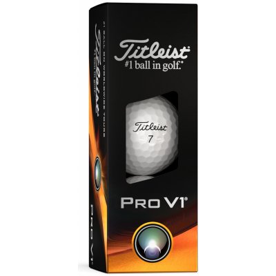 Titleist Pro V1 High Numbers 3 ks – Zboží Dáma