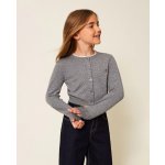 Twinset Girl svetr rozepínací šedý – Zboží Dáma