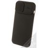 Pouzdro a kryt na mobilní telefon Apple 1Mcz CamShield Soft ochranný Apple iPhone 15 Plus černé