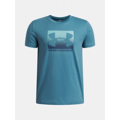 Under Armour Chlapecké tričko UA B BOXED SPORTS UPDATE SS Modrá – Zboží Mobilmania
