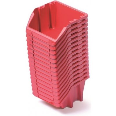 Kistenberg PPKBISS10-3020 Set úložných boxů 16ks BINEER SHORT 92 x 77 x 60 cm červený – Zboží Dáma
