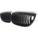 Přední maska, ledvinky, mřížky BMW 1 E87 E81 E82 (04-07) - sada L+P | Zboží Auto