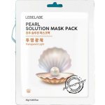 Rozjasňující plátýnková maska s extraktem z Perel - Lebelage Pearl Solution Mask pack – Zboží Mobilmania