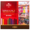Křída a uhel Koh-i-noor Souprava prašných uměleckých pastelů 24 ks 8584