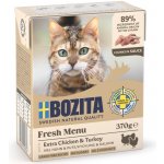 Bozita Cat kousky v omáčce kuře & krůtí 370 g – Zboží Mobilmania