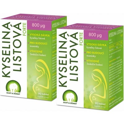 Swiss Med Kyselina listová forte 90 tablet – Hledejceny.cz