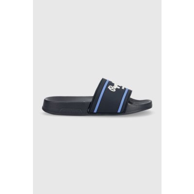 Pepe Jeans Slider Logo Nazouváky B PBS70054 Navy – Zboží Mobilmania