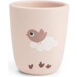 DONE BY DEER Silikonový mini hrneček Playground růžový 160 ml – Sleviste.cz