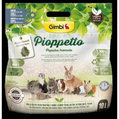 Gimborn Dřevěná podestýlka z osikového dřeva 10 l – Zboží Dáma