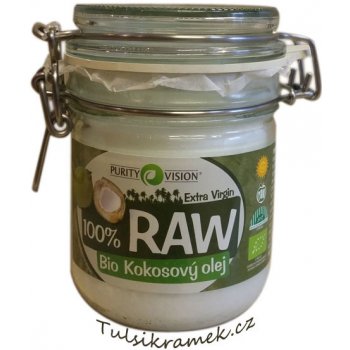 Purity Vision Raw Kokosový olej Bio 300 ml