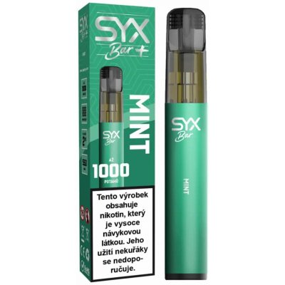Syx Bar Mint 16,5 mg 1000 potáhnutí – Zboží Dáma