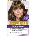 L´Oréal Excellence Cool Creme 6.11 Ultra popelavá tmavá blond – Zboží Dáma