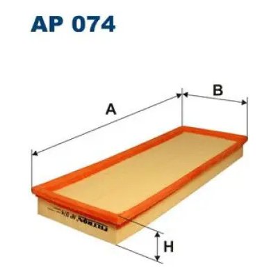 FILTRON Vzduchový filtr AP 074 – Hledejceny.cz