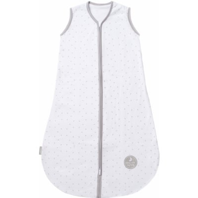 Natulino extra tenký letní dětský spací pytel WHITE GREY LEAVES GREY – Zboží Mobilmania