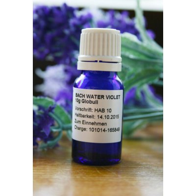 Bachovy květové esence Water Violet Globuli 10 g – Hledejceny.cz