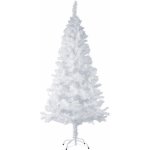 tectake Umělý vánoční stromek realistický s kovovým stojanem 180 cm 533 tipů bílý – Zboží Mobilmania