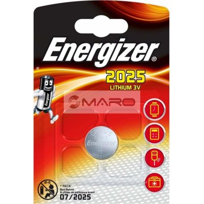 Energizer Baterie Lithium 3 V, blistr 1 ks, CR2025 ECR010