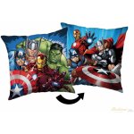 Jerry Fabrics Mikroplyš polštář Avengers Heroes 03 Polyester 40x40 – Zboží Mobilmania