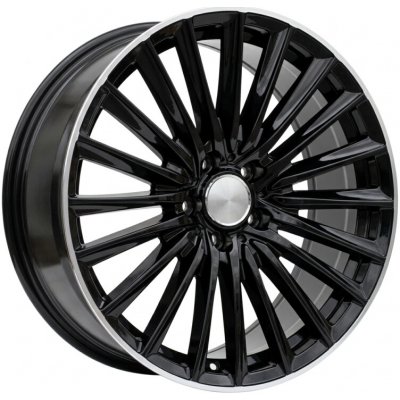 Racing Line B5909 9x21 5x112 ET48 black polished rim | Zboží Auto