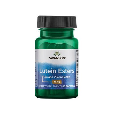 Swanson Lutein 20 mg 60 tablet – Zbozi.Blesk.cz