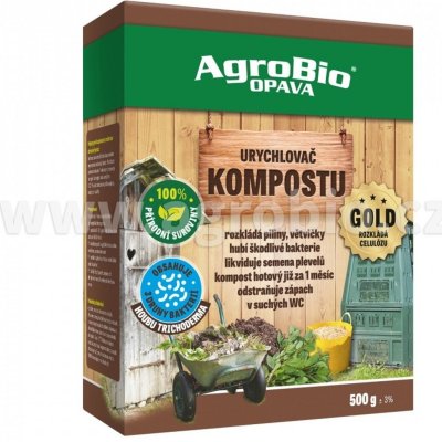 AgroBio Urychlovač kompostu Gold 500 g – Hledejceny.cz