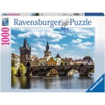 Ravensburger Praha: Pohled na Karlův most 1000 dílků – Zboží Mobilmania